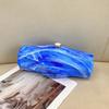 NicheDesignUniqueHigh-End Feel Acrylic Box Bag CasualVersatile Stone Pattern Handheld Crossbody Bag From China Mainland