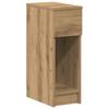Offener Nachttisch Mit Schublade, Aufbewahrungs- Und Ablageschrank Für Neben Dem Bett, Schmaler Stauraumschrank, 20x36x60 Cm