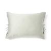 Francfranc Slim Ribbon Pillowcase, CICA-processed, Light Green, 70cm X 50cm, Rayon, Soft and Smooth, Bedding
