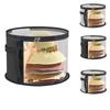 Transparent Hat Storage Bucket Foldable Round  Hat Storage Bag Portable Travel Hat Storage Bag Household Sundries Storagebag
