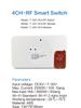 eWeLink Alexa-Compatible Four-Channel Smart Switch with Multi-Channel Timer & Remote Control