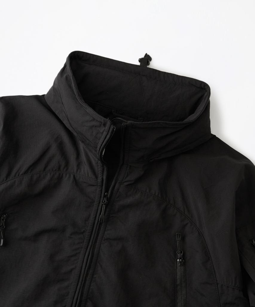 Outstanding Nylon Ripstop Pcu Jacket_Black