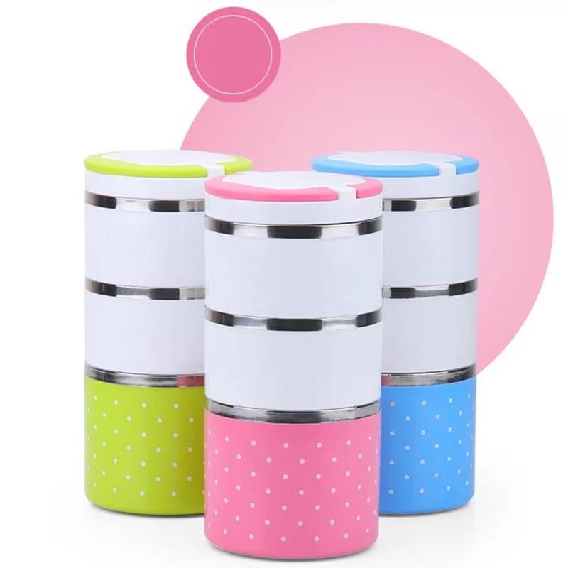 ZISIZ 3-Layer 316 Stainless Steel Insulated Lunch Box