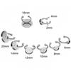 5/10Pcs 6-20mm Stainless Steel Adjustable Ring Settings Blank Base Glass Cabochon Buttons Tray Bezels Cameo DIY Jewelry Making