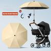 85cm Clip-on Uv Umbrella Baby Cart Parasol 2 in 1 Baby Stroller Umbrella for Sun Shade Rain-proof Baby Stroller Accessories Gift