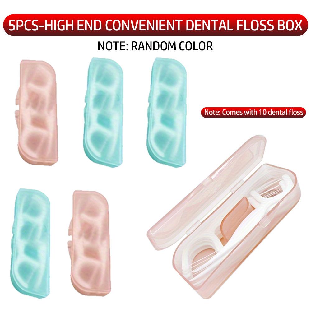 50/30/20/10/5PCS high-end convenient dental floss box, containing 10 dental floss, suitable for carrying with you
