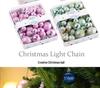 Festive Glitter Christmas Balls Set: 44 PCS, 3/4/5cm, in Colorful Box - Perfect for Tree Decor & Holiday Atmosphere