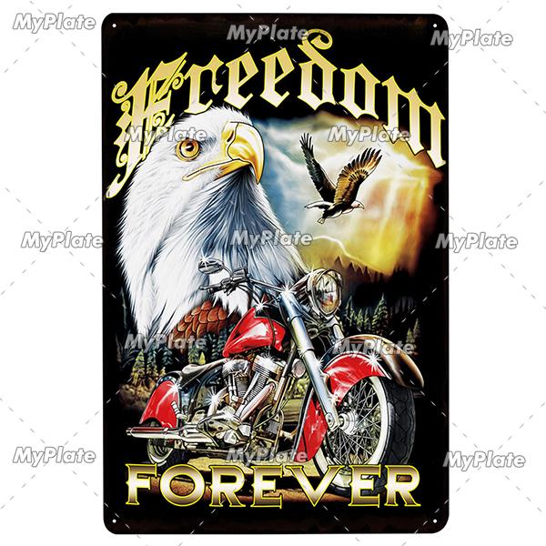 Motorbike Metal Sign Vintage Plaque Tin Sign Wall Decor For Garage Plate Crafts Art Ride Or Die Poster Gift Custom Drop Shipping