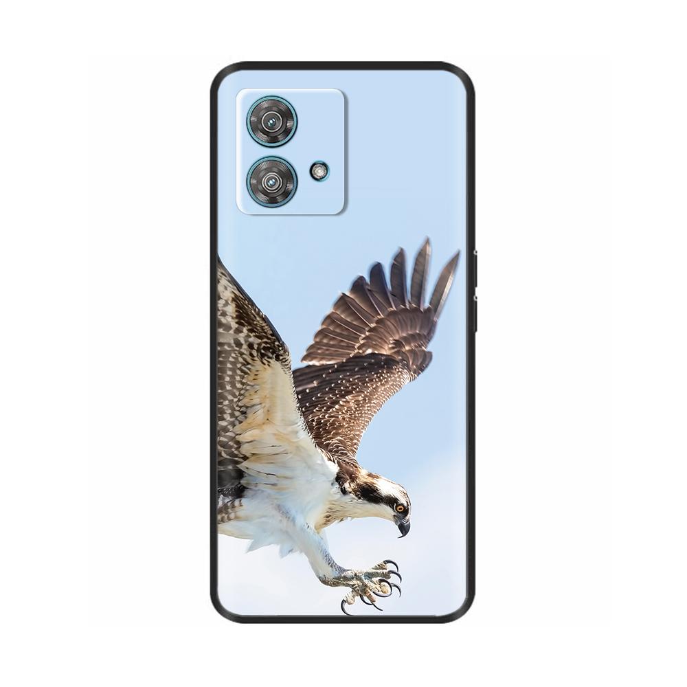 For Motorola Edge 40 Neo Case Cute Soft Black Silicone Phone Back Cover for Moto Edge40 Edge 40 Neo Protective Shell Cases Coque