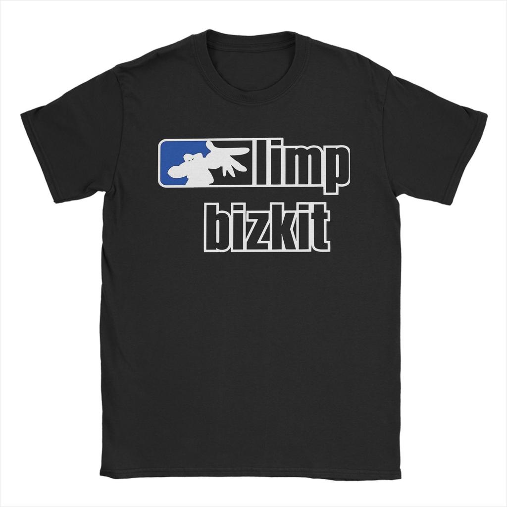 Music Rock Limp Bizkit Rap Unisex Unisex T Shirts Cool Tee Shirt Short Sleeve Crew Neck Tshirts Cotton Unique Clothes