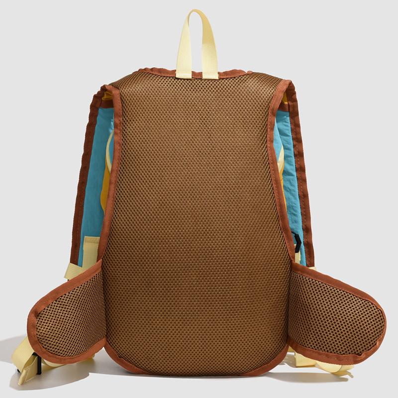 Sports Contrast Backpack Riding Outdoor Short-distance Travel Backpack