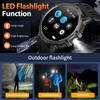 1000mAh Large Capacity Battery Smartwatch Men Outdoor Flashlight Bluetooth Call 3ATM Waterproof Sport Fitness Watches New
