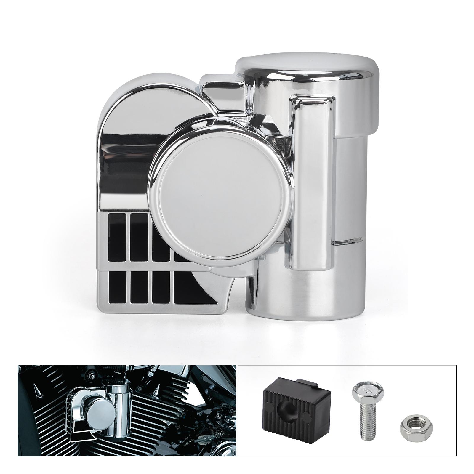 

Universal 150DB Horns Loud Powerful Dual-Tone Compact Electric Air Horn for Motorcycles cars boats atv Chrome 12V