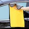 160x60CM Flannel Thickened Car Cleaning Towel - 420g Fine Fiber Coral Fleece Absorbent Towel