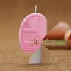 Digital Luminous Pink Bow Candle Birthday Cake Decoration In Clear Box