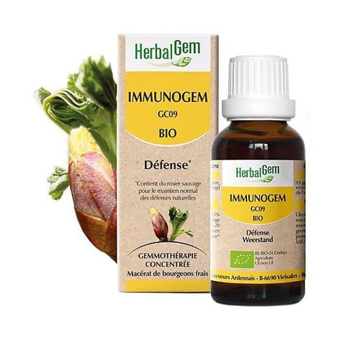 Herbalgem Complexe De Gemmothérapie Immunogem Défense Bio 30ml