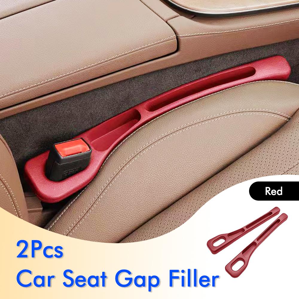2X Autostoel Spleetvuller Tussen Stoelen Console Organizer Spleetdoos Interieur Decoratie Auto Accessoires Voor Tesla Model 3 Y S X