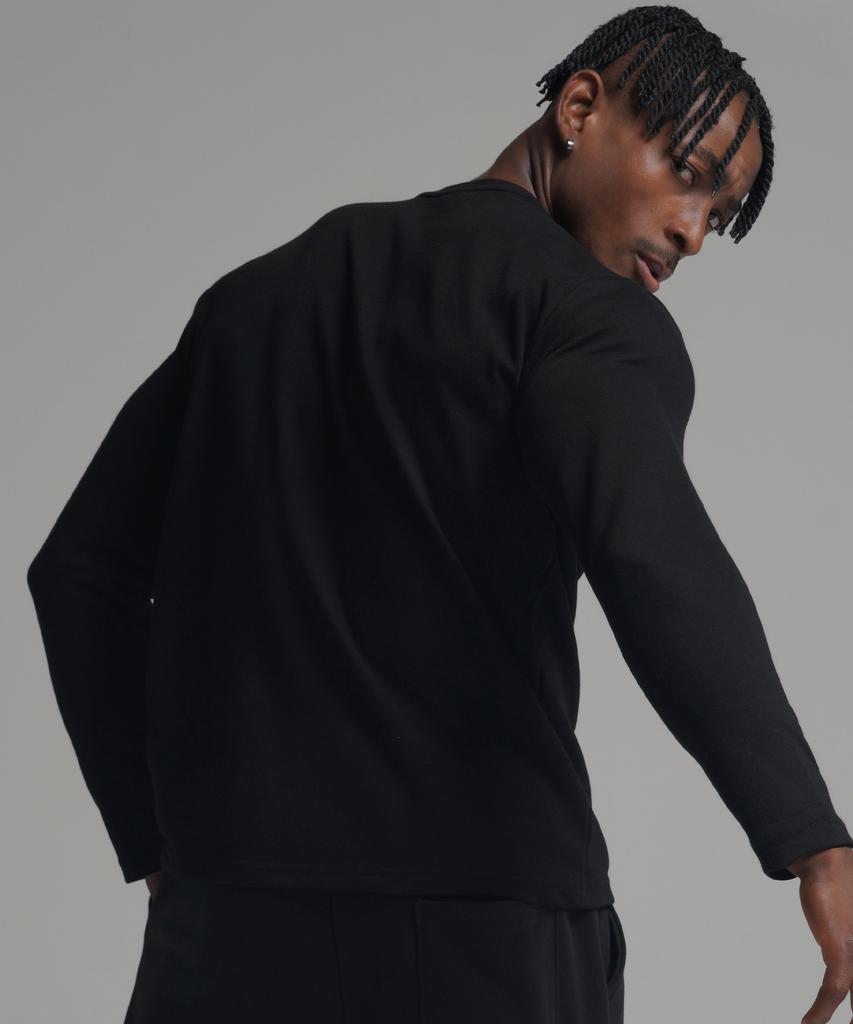 PHERMENON Muscle Fit Easy Long Sleeve - Black
