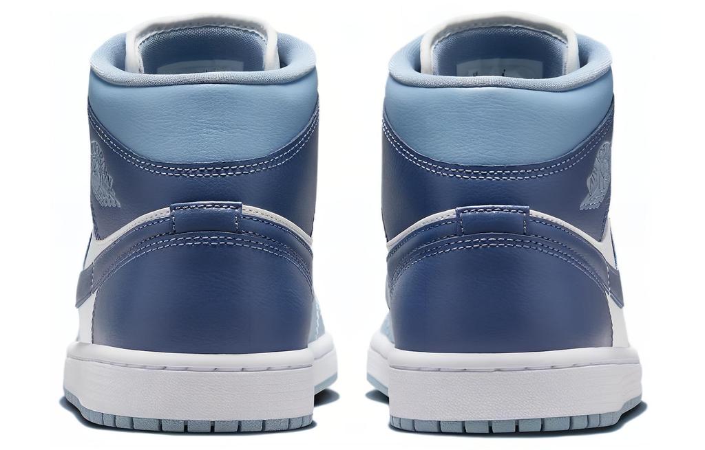 Air Jordan 1 Mid Sail Diffused Blue Women's BQ6472-140