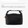 Insulated lunch box bag Foldable portable lunch bag Office workers bring rice bag to school Bento bag Large capacity picnic bag