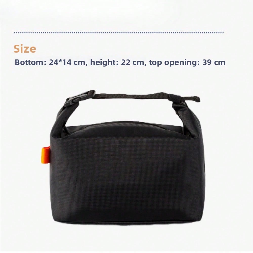 Insulated lunch box bag Foldable portable lunch bag Office workers bring rice bag to school Bento bag Large capacity picnic bag