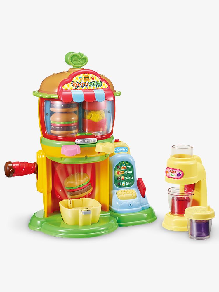 [young toys] Kongsuni Talking Hamburger Vending Machine Toy Set