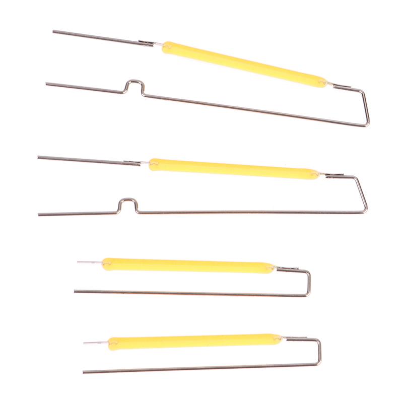 

10Pcs 3V Led Filament Bulb Lamp Parts Ceramic Spot Welding Filament Wire 57mm
