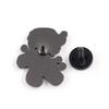 Mysterious Stitched Cotton Doll Enamel Pin - Creepy Nail Puppet Brooch Decoration