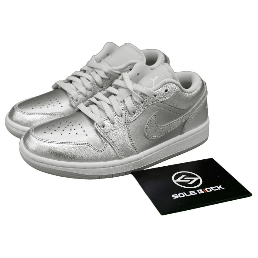 

Air Jordan 1 SE Low Металік Сріблястий Жіночі - FN5030-001 36