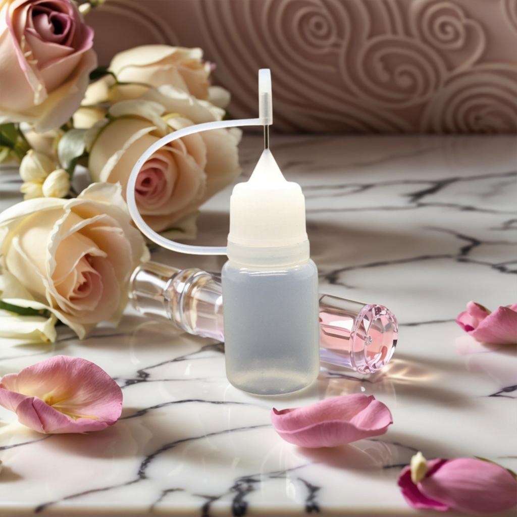 10Pcs Precision Needle Tip Applicator Bottles 5/10ml Needle Tip Squeeze Bottle for Glue Ink Liquid Acrylic Painting