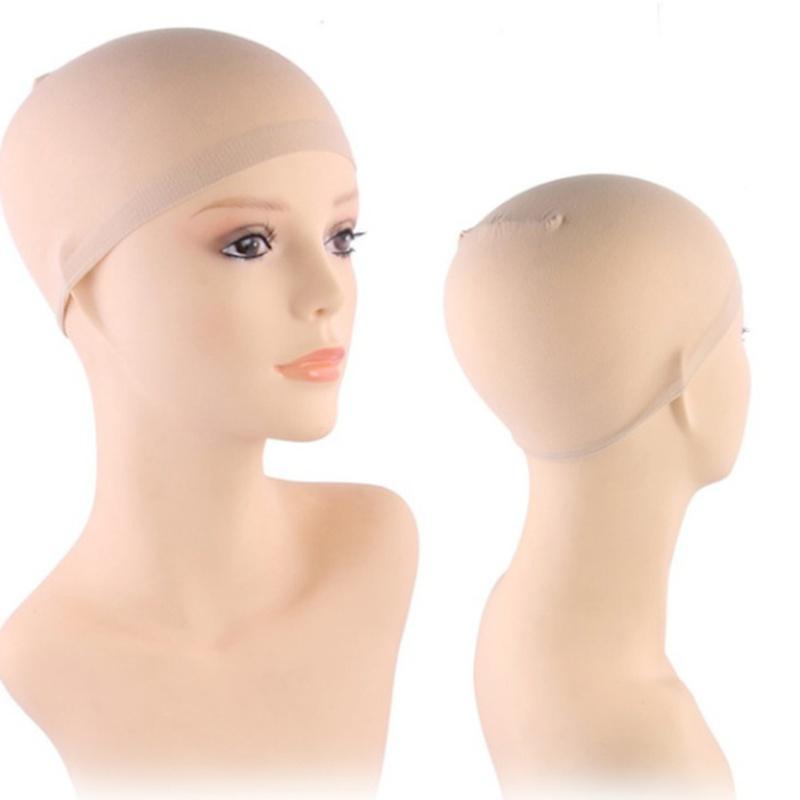 6Pieces (3Packs) Wig Cap Fashion Stretchable Navel Hair Net 2Pcs/Pack Stocking Wig Caps Free Size Nylon Mesh Wave Cap