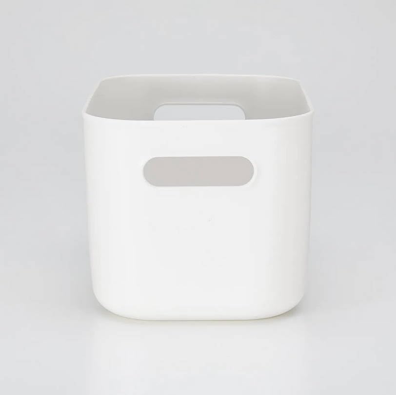 MUJI Soft Polyethylene 18cm W x D x 16cm H Clothing Storage Storage Box Case, Half, Medium, Approx. 25.5cm (Product Number 38749509) - Case, Case,