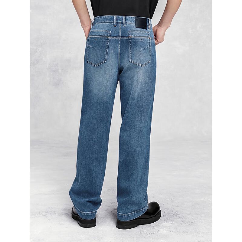 GXG Men's Loose Straight Washed Jeans