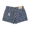 New MLB Denim Shorts Women's Dark Blue 3FDPM0123-50BLS