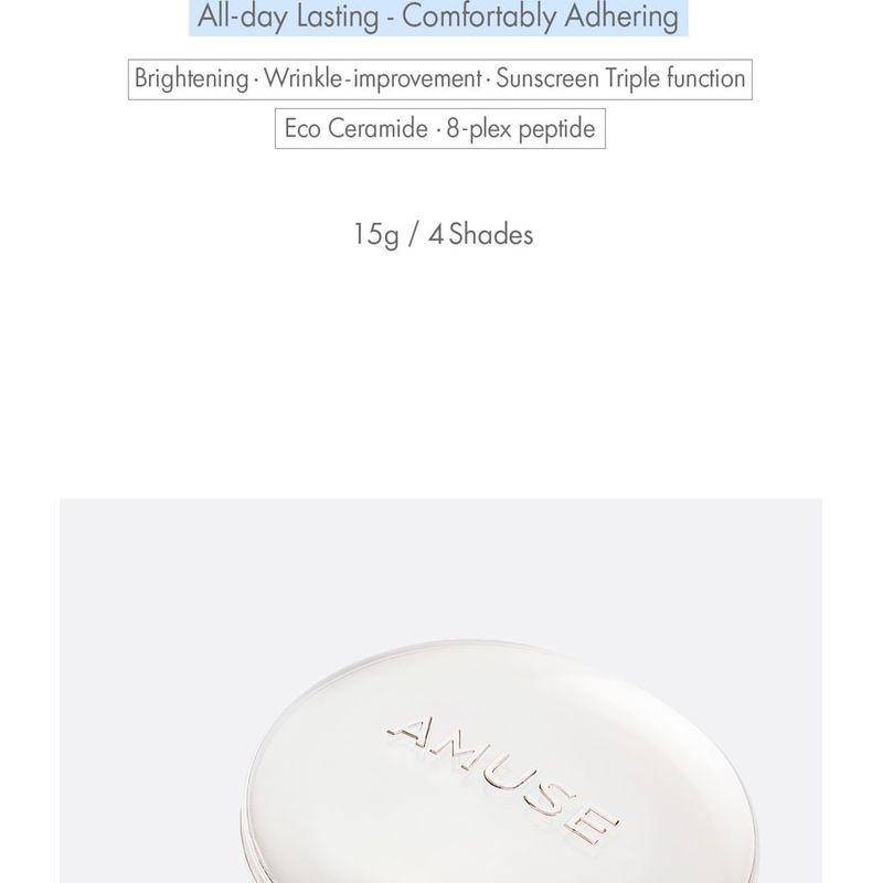 AMUSE - Ceramic Skin Perfector Cushion Refill Only - 4 Colors