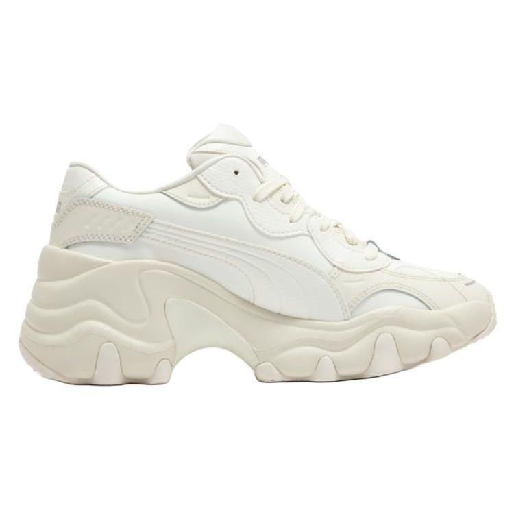 Puma Pulsar Wedge Star Frosted Ivory Silver Women Sneakers Cream 398675-01