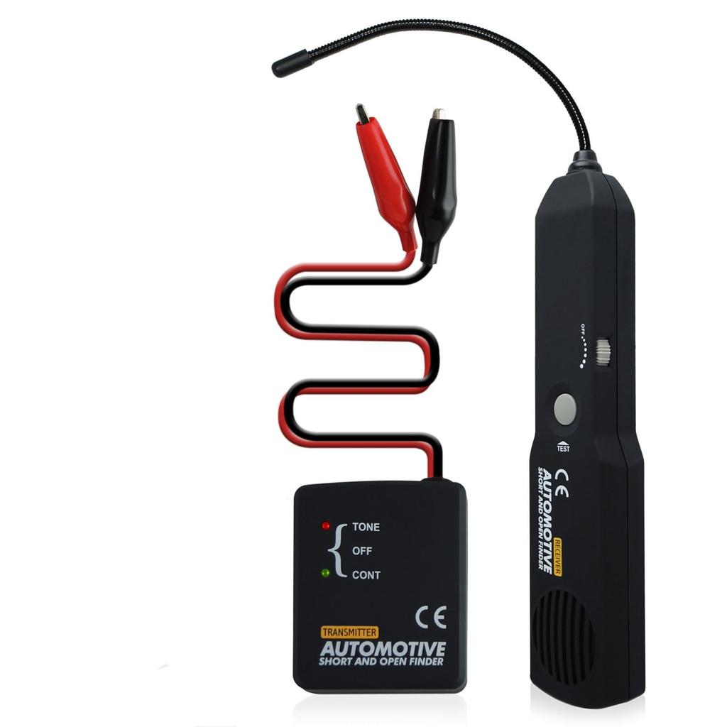 Automotive Electrical Circuit Tester Open Short Finder Power Probe Tone Generator DC 6-11V Cable Wire Engine Analyzer