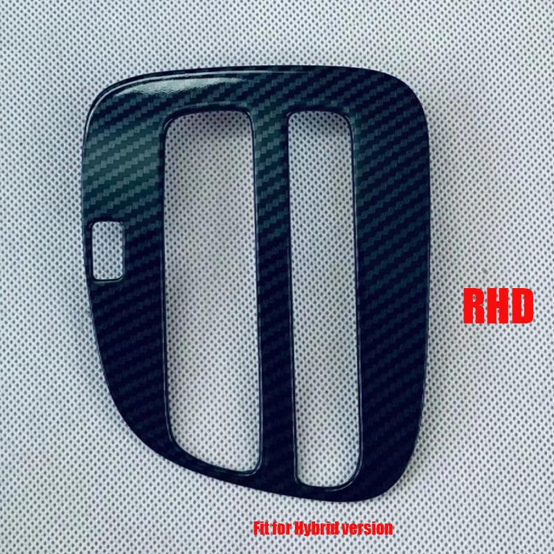 LHD &RHD For Toyota Yaris /yaris Cross   ABS Fuel  Hybrid Console Gear Panel Gear Shift Panel Cover Decoration Frame
