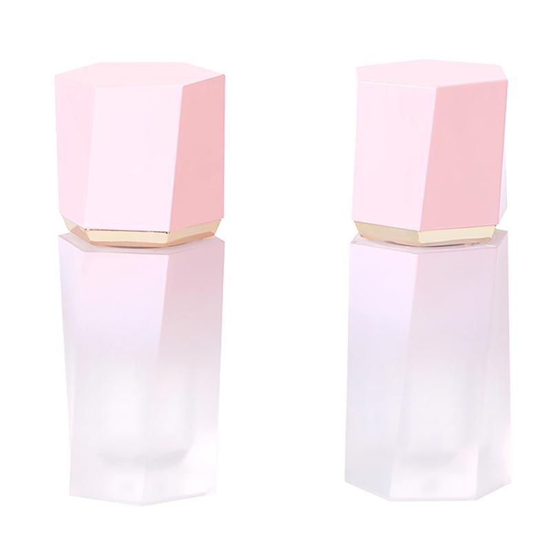7Ml Plastic Lip Gloss Tubes Diy Lipstick Tubes Refillable Empty Cosmetic Container Travel Essentials Gradient Pink Makeup Tool
