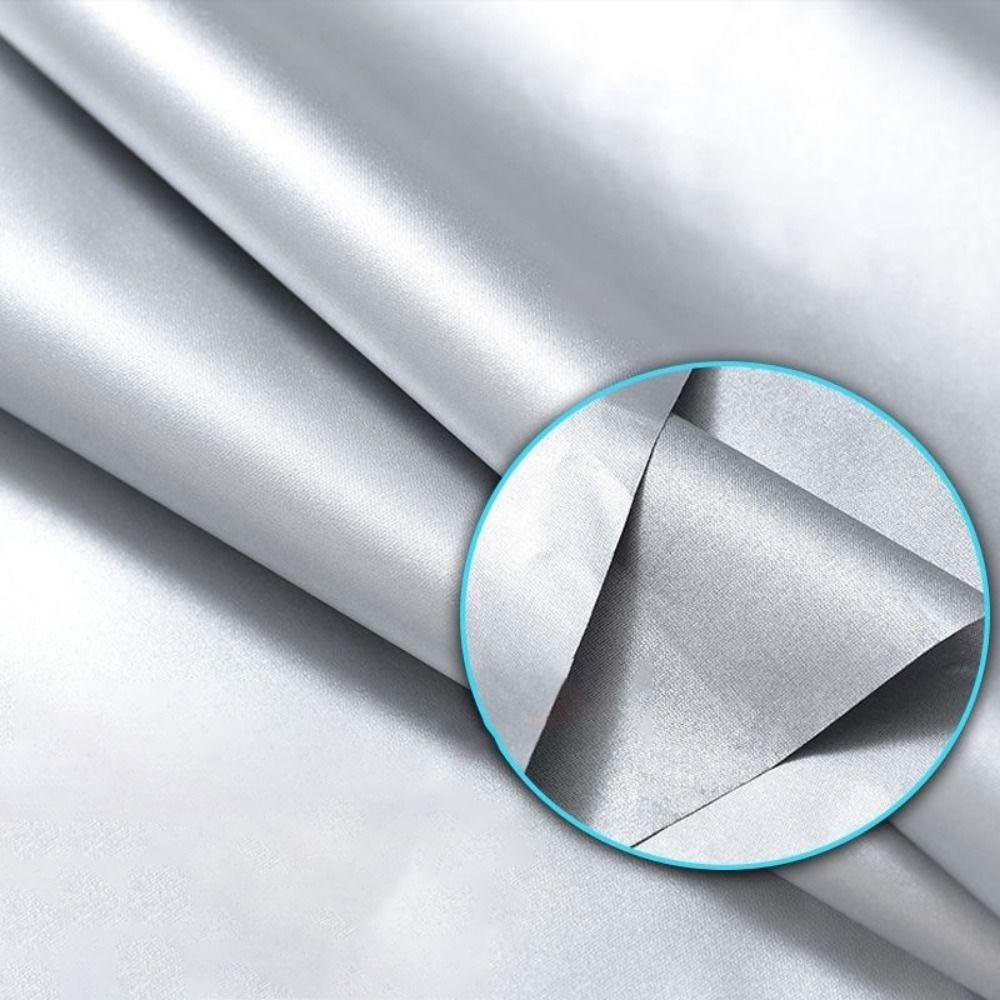 Sun Protection Light Blocking Curtains Punch-free Sunshade Curtain Cloth  Balcony