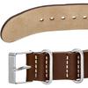 TIMEX Weekender Men's Quartz Watch with Brass and Calfskin Leather, T2P495 [Authentic]
