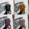 Mini Crossbody Bag For Women With Nylon Material And Zipper Closure For Daily Use