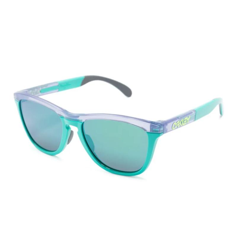 

Oakley Acetate Rectangular Sunglasses Men s Green 55 зелёный