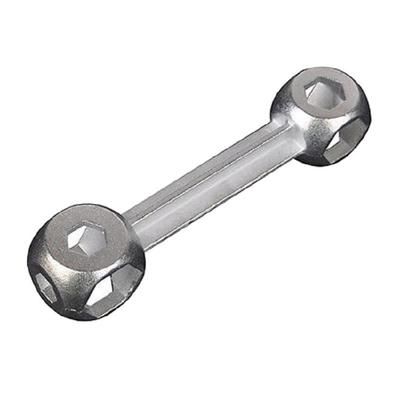 10 In 1 Wrench Bicycle Repair Tool Dog Bone Shape Torque Wrench Hexagon Holes