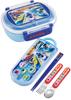 Skater Bento 360ml Fluffy Made in Single Dishwasher and Microwave Plarail Item Children's Box, Capacity, Lid, Japan, Tier, Safe, 23, Boys'