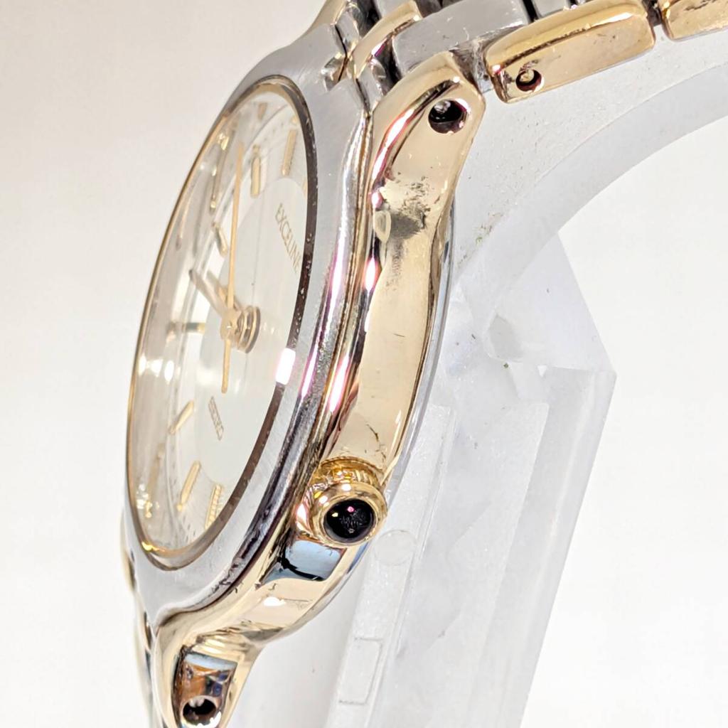 SEIKO Excelline Battery Working Ladies' Watch, Replaced, Condition, M-20