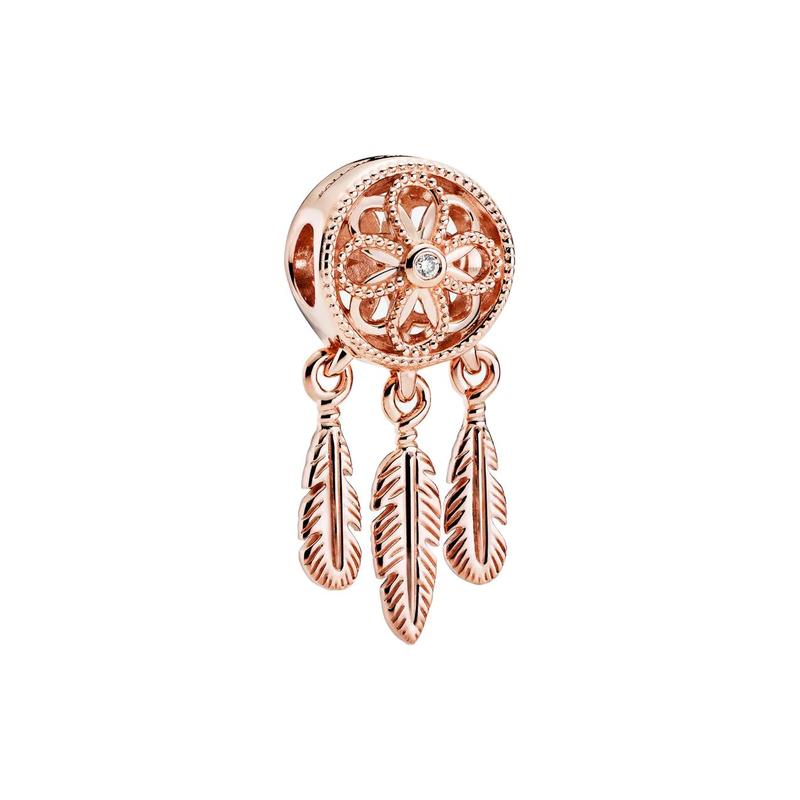 Pandora MOMENTS Brilliant Dream Catcher Charm Women s Rose Gold 788532C01