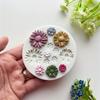 1 Stück Blume Silikonform Bouquet Gießform DIY Dekoration Schokolade Zucker Harz Kerze 3D Form Handwerkswerkzeuge