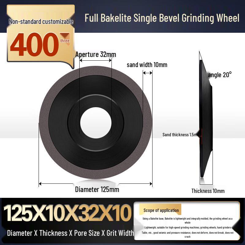 

Jundingying Single Bevel Diamond Grinding Wheel