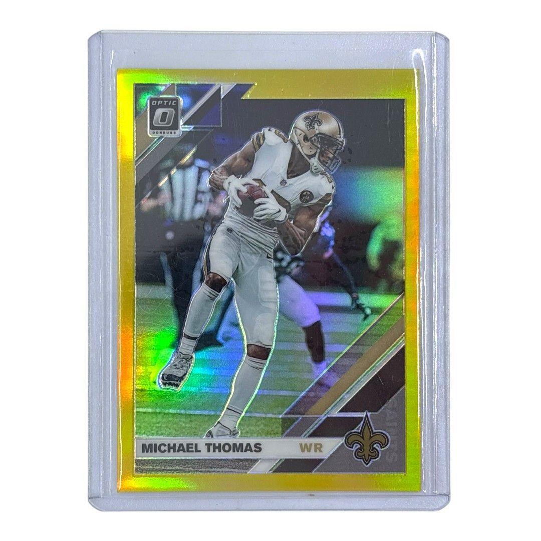 Used PANINI NFL Card DONRUSS OPTIC PRIZM MICHAEL THOMAS NEW ORLEANS 09/10 #68 Free Shipping Used IT1